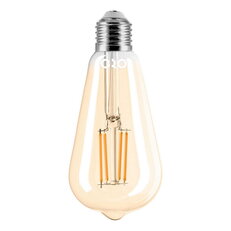 LED žárovka ORO AMBER E27 ST64 6W WW LED-POL ORO33241