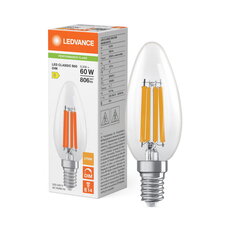 Světelný zdroj LED CLASSIC B DIM P 5.9W 827 Clear E14 LEDVANCE 4099854791024