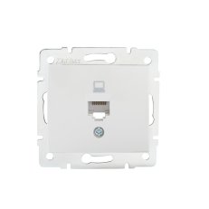 Datová zásuvka DOMO RJ45Cat 5e Jack bílá 24753 Kanlux