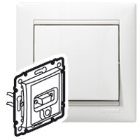 VALENA ZÁSUVKA HD15+JACK BÍLÁ LEGRAND 770082