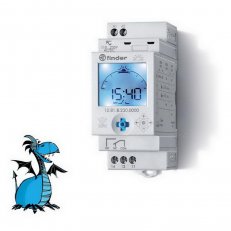 Spínací hodiny, astro, 1P/16A, 230V AC, TP, NFC FINDER 12.81.8.230.0000