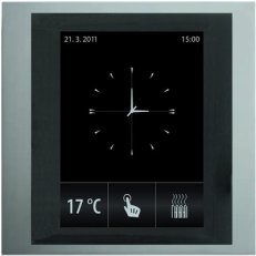 Ovládací dotyková jednotka  RF Touch-B hliník/tmavá šedá ELKO EP