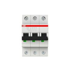 S203M-C16 3 fázový jistič 16 A char. C 10kA ABB 2CDS273001R0164