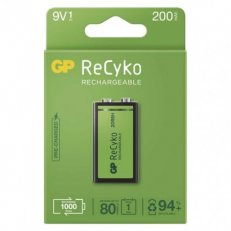 Nabíjecí baterie GP ReCyko 200 (9V) B2152