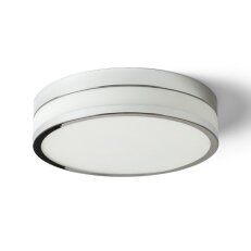 CIRA LED 35 stropní opálové sklo/chrom 230V LED 24W IP44 3000K RENDL R13681