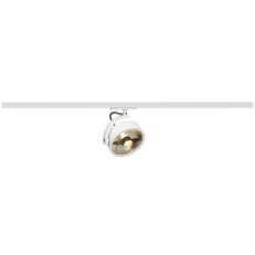 KALU TRACK QPAR111 lamp head, white, incl. 1-circuit adapter SLV 143541