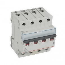 TX3 JISTIČ, 4 PÓLOVÝ, CHAR. C, 10A 6000A LEGRAND 403560