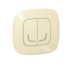 Valena Allure with Netatmo - 2násobný spínač s ''N'' vodičem, béžová LEGRAND