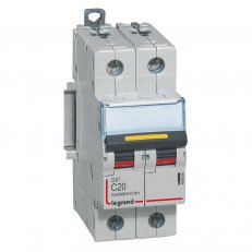 DX3 JISTIČ, CHAR. D,C 2 PÓLOVÝ, CHAR. C,20A 16KA LEGRAND 409569