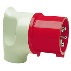 Vidlice úhlová 32A 5p 400V IP44 6h - Úhel 90° BALS 2300