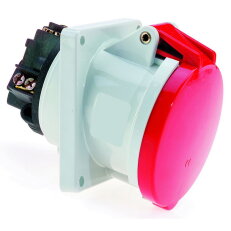 Zásuvka vestavná 63A 5p 400V IP44 6h BALS 12567