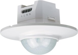 Detektor přítomnosti nebo nepřítomnosti, slave, 230V AC, 360°, 16m, kulatý