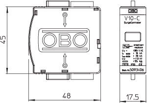 OBO 5093406 SurgeController V10 V10-C 0-385