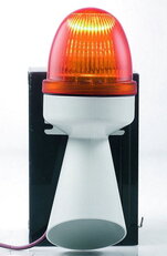 Houkačka se světelnou signalizací 6301 230V AC, ~230V / 0,05A (92 dB/A), IP43