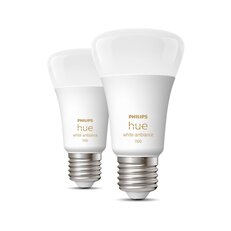 Philips Hue White Ambiance LED žárovka 8W E27 1100lm (2ks)