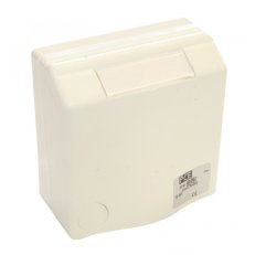 zásuvka vestavná designová, 3P, 16A/230V, IP44, CZ standard, bílá PCE PC-843108v