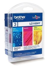 BROTHER LC-1100HY sada inkoustů - magenta, yellow, cyan