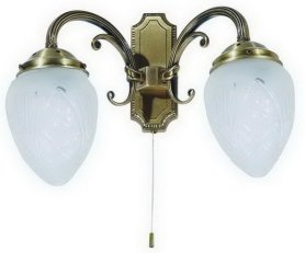 Annabella E14 2x 40W IP20 bronz RABALUX 8632