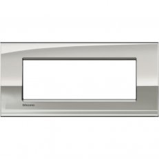 BTICINO LIVINGLIGHT RÁMEČEK AIR 7MODULOVÝ PALLADIUM LNC4807PL