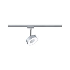 URail LED lištový spot Circle spot 5W 4000K stmívatelné 230V matný chrom 96799