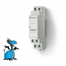Impulsní elektronický spínač 1Z/16A, 230V AC, DIN-lišta FINDER 13.81.8.230.0000