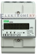 E370 Elektroměr DZT6252 0,25 - 80A CZ CEJCH