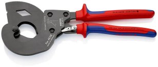 KNIPEX 9532340SR ráčnové nůžky na AL CU a ACSR kabely d32mm/240mm2