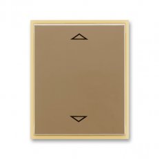 Kryt spínače žaluz s krátk ovl 3299E-A00110 25 kávová/led. opálová Element ABB