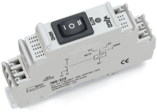 Reléový modul, jmenovité vstupní napětí: 24 V DC, 1 spínací kontakt, šedá