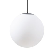 Závěsné LED svítidlo se skleněným stínidlem ADRIA P5 HP 65W IP40 DALI 3K černá