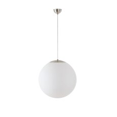 Závěsné svítidlo se skleněným stínidlem OSMONT ADRIA S4 23W IP40 E27 nerez
