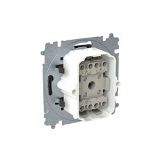 Sériový přepínač ABB ZONI s krytem, řazení 5, IP44, greige 3559T-A05940 244