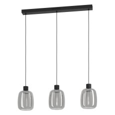 Závěsné svítidlo MOLOCHIO-Z LED-RGB/CCT černá 3X3,7W IP20 EGLO 901121
