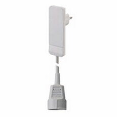 Bachman 933.006 Flat Plug German outlet white 1,5m German plug
