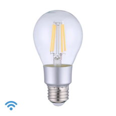 Chytrá žárovka Shelly Vintage E27 A60 Wi-Fi, 7W, IP20, 750lm, 2700K.