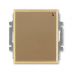 Spínač s přijímačem RF 868 MHz 3299E-A23108 25 kávová/led. opálová Element ABB