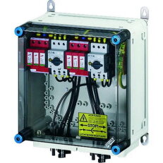 Připojovací skříň FV 2x string, 2x vstup střídače se spínačem HENSEL MI PV 2222