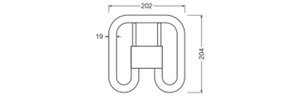 Světelný zdroj DULUX LED SQ EM & AC MAINS V 13W 840 GR8 LEDVANCE 4099854501753
