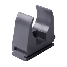 Příchytka pro trubky EN pr. 32 mm, tmavě šedá. KOPOS 5332_LA