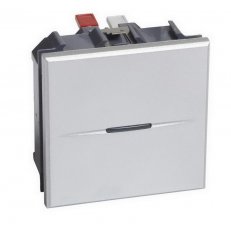 AXOLUTE BTAX SPÍNAČ Č.1, 2M AS. HLINÍK BTicino HC4001M2AN