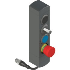 Ovládací jednotka BN 4 prvky (konfigurace A27) 1NO, IP65 PIZZATO BNAC4ZA27