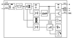Měnič DC/DC QUINT4-PS/12-24DC/24DC/2.5/PT PHOENIX CONTACT 1066714