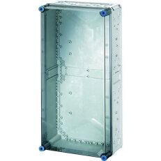 Mi-prázdná skříň, vestavný rozměr 275x575x146mm, průhledné víko HENSEL MI 0400