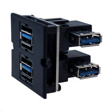 Bachman 917.059 frame 2xUSB 3.0 90° sidewys