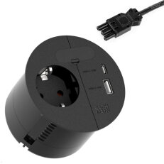 LOOP IN CHARGE 1xCEE7/3 1xUSB A/C 22W 1x