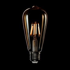 LED žárovka ORO AMBER E27 ST64 6W WW LED-POL ORO33241