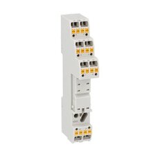 Lovato HR5XS21S Patice pro relé HR30/HR50 pružinové svorky