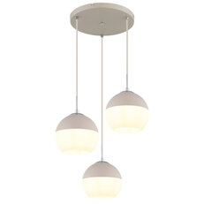 Závěsné svítidlo RAGUSA písková 3x E27, max. 60W 230V GLOBO 15999-3HR