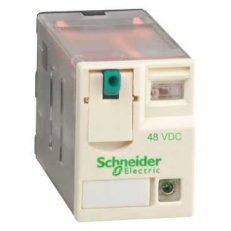 Schneider RXM3AB2ED Miniaturní 3P, 10 A, 48 V DC s LED (obj.množství 10 ks)