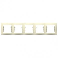 Sedna Rámeček pětinásobný, Beige SCHNEIDER SDN5800947